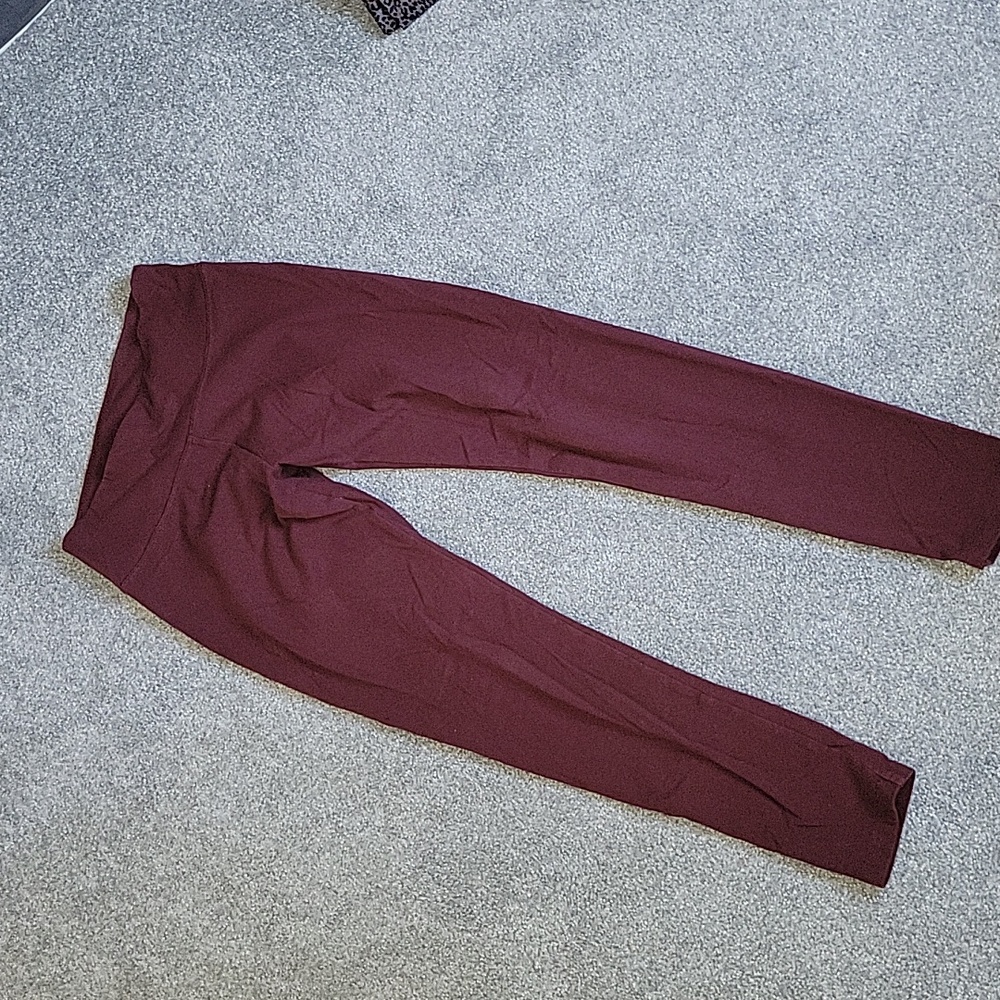 Aerie OG Burgandy Legging, Small